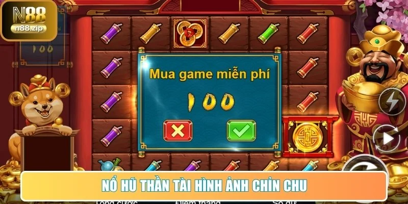 Nổ hũ thần tài được thiết kế đầu tư hình ảnh chỉn chu