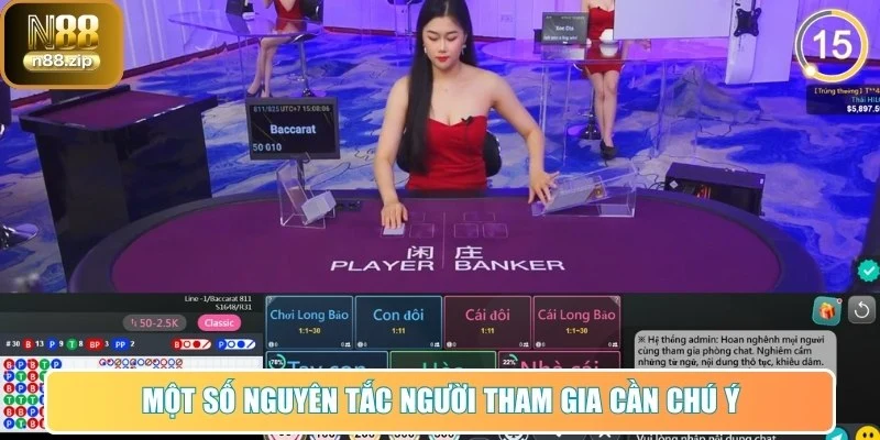 Một số nguyên tắc người tham gia cần chú ý